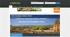 Desktop Screenshot of bellary.com